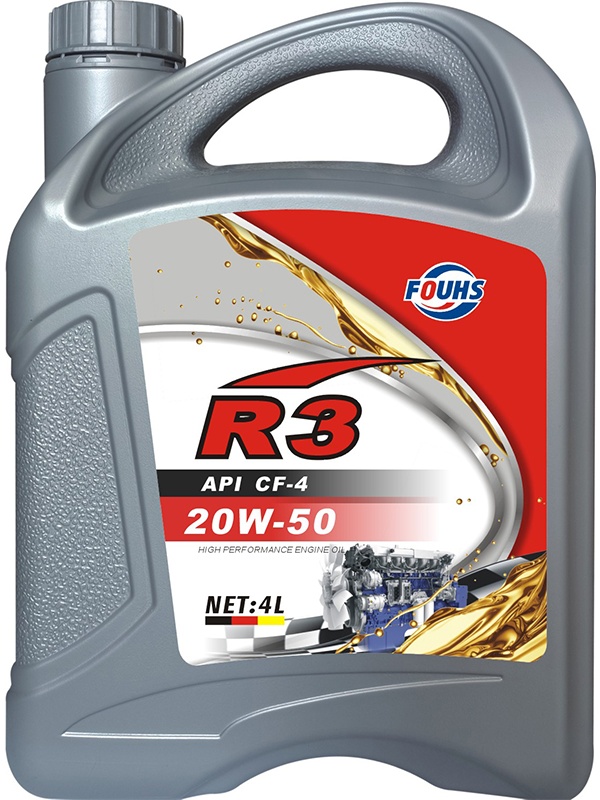 德齿 R3 CF-4 20W-50 高性能柴油发动机油 4L_副本